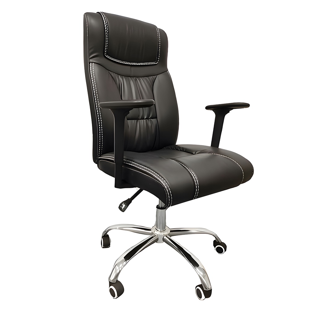 Chaise executive noire 68