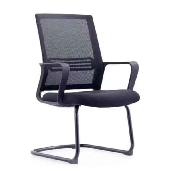 Chaise visiteur noire 92