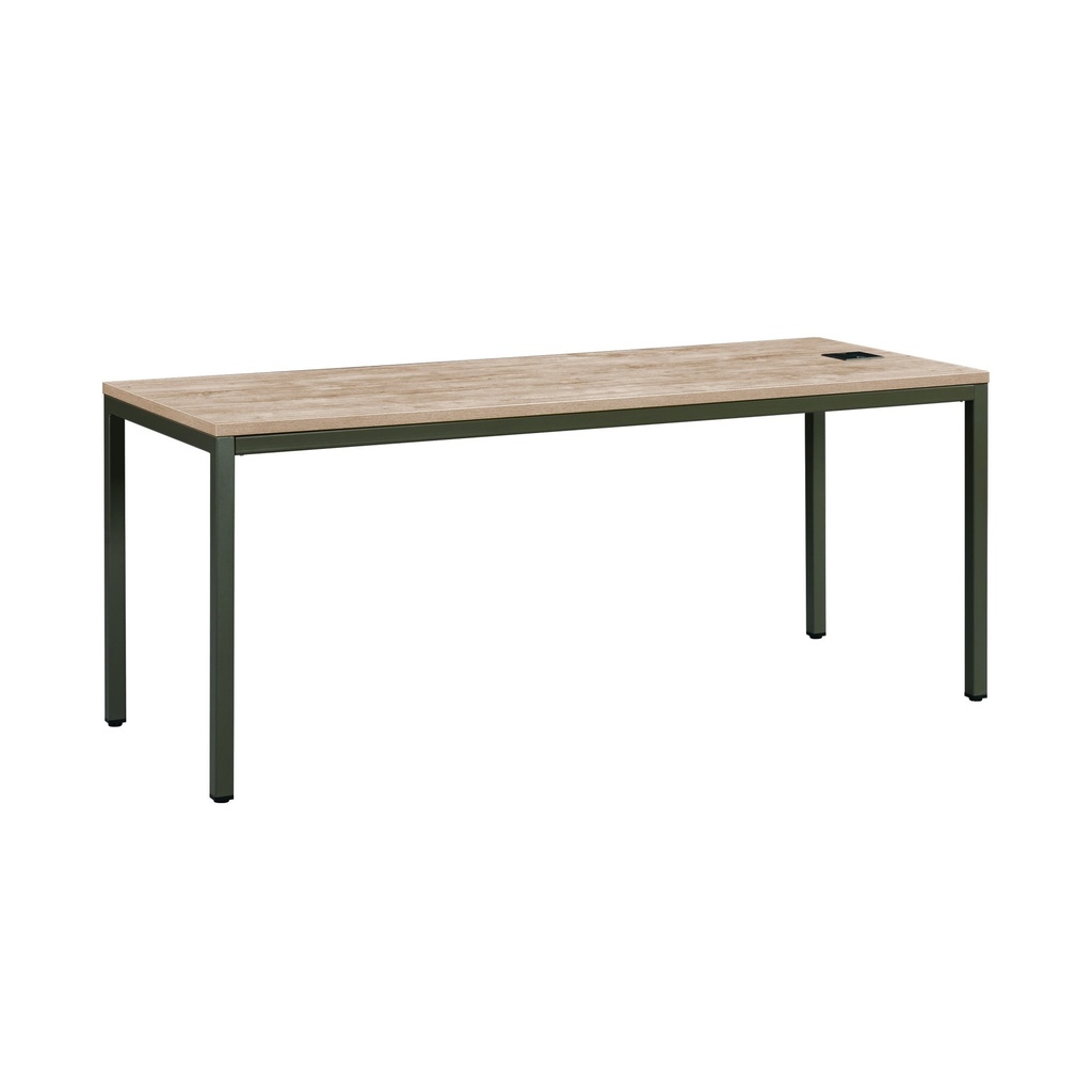 BUREAU STANDARD AVEC PIETEMENT EN METAL L1200 x W600 x H750MM GRIS AMBERG