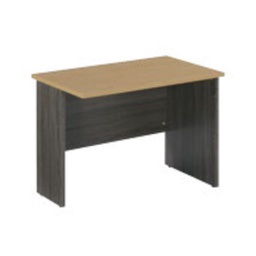 [BCUTASR1060EOG] Table D'Appoint Chêne D'Angleterre + Solama Gris L100X600XH750mm