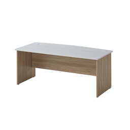 [BCUSD180NW] BUREAU EXECUTIVE 1800X88/700X750 BLANC