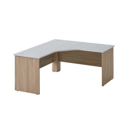 [BCUU1515NW] STATION DE TRAVAIL UNIVERSELLE 1500/600X1500/600X750 NATUREL CHENE BLANC